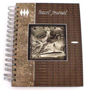 Travel Photo Keepsake Journal Planner Hardcover Spiral Binding